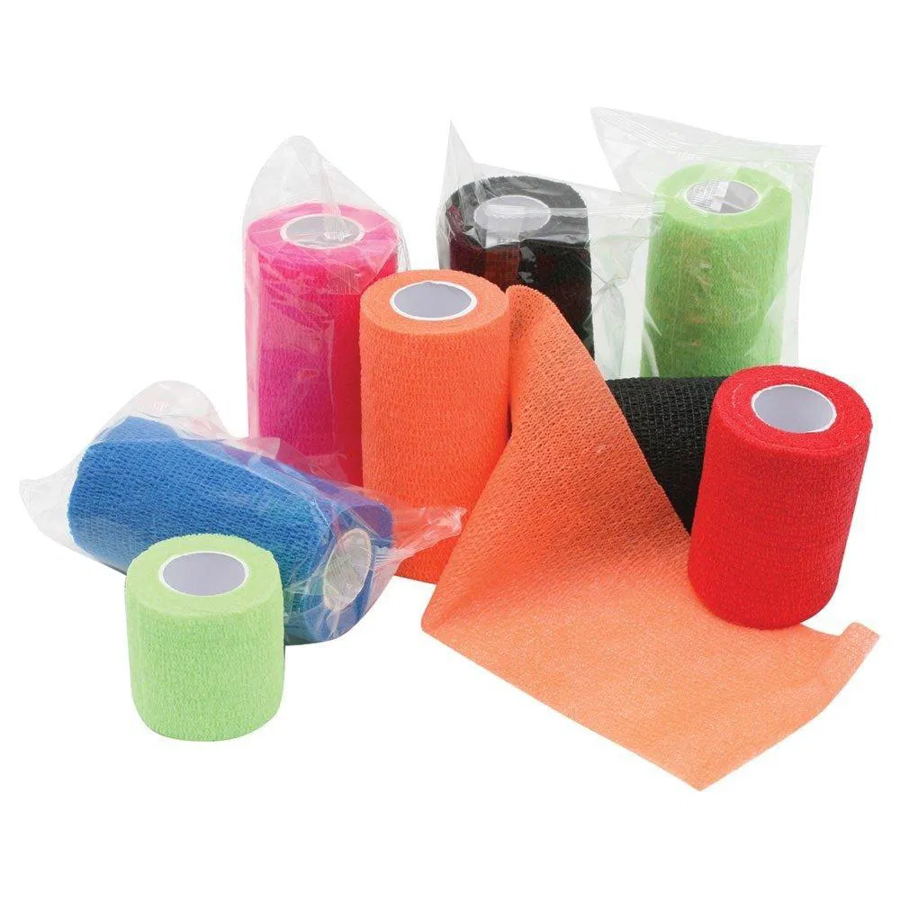 3 Inch X 5 Yards Medical Grade Self Adherent Bandage Wrap Cohesive Medical Tape with Latex-Free for Vet, First Aid, Tattoo