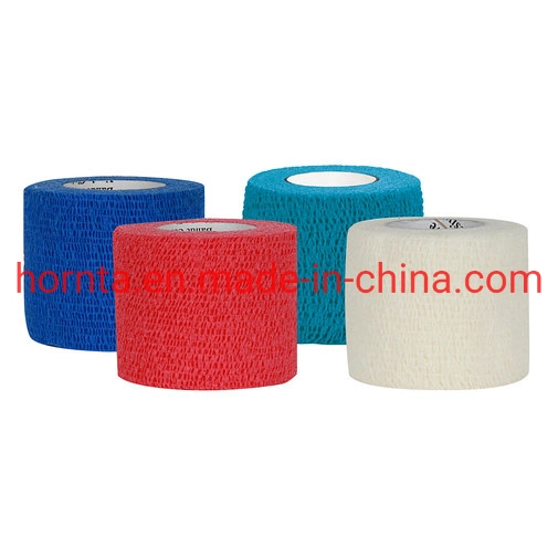 Vet Wrap Compression Self-Adhesive Elastic Cohesive Bandage for Farm