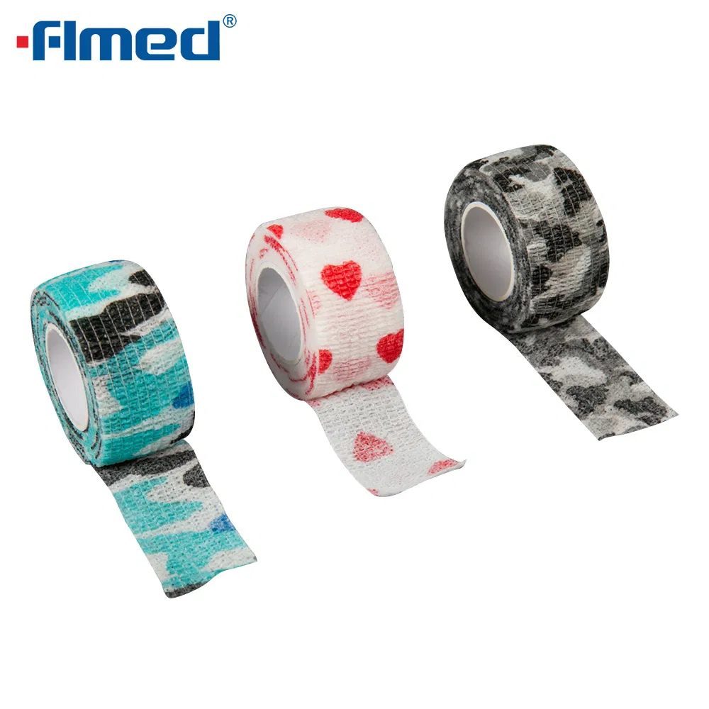 High Quality Cohesive Elastic Bandage Vet Wrap Bandage Self-Adhesive Bandage