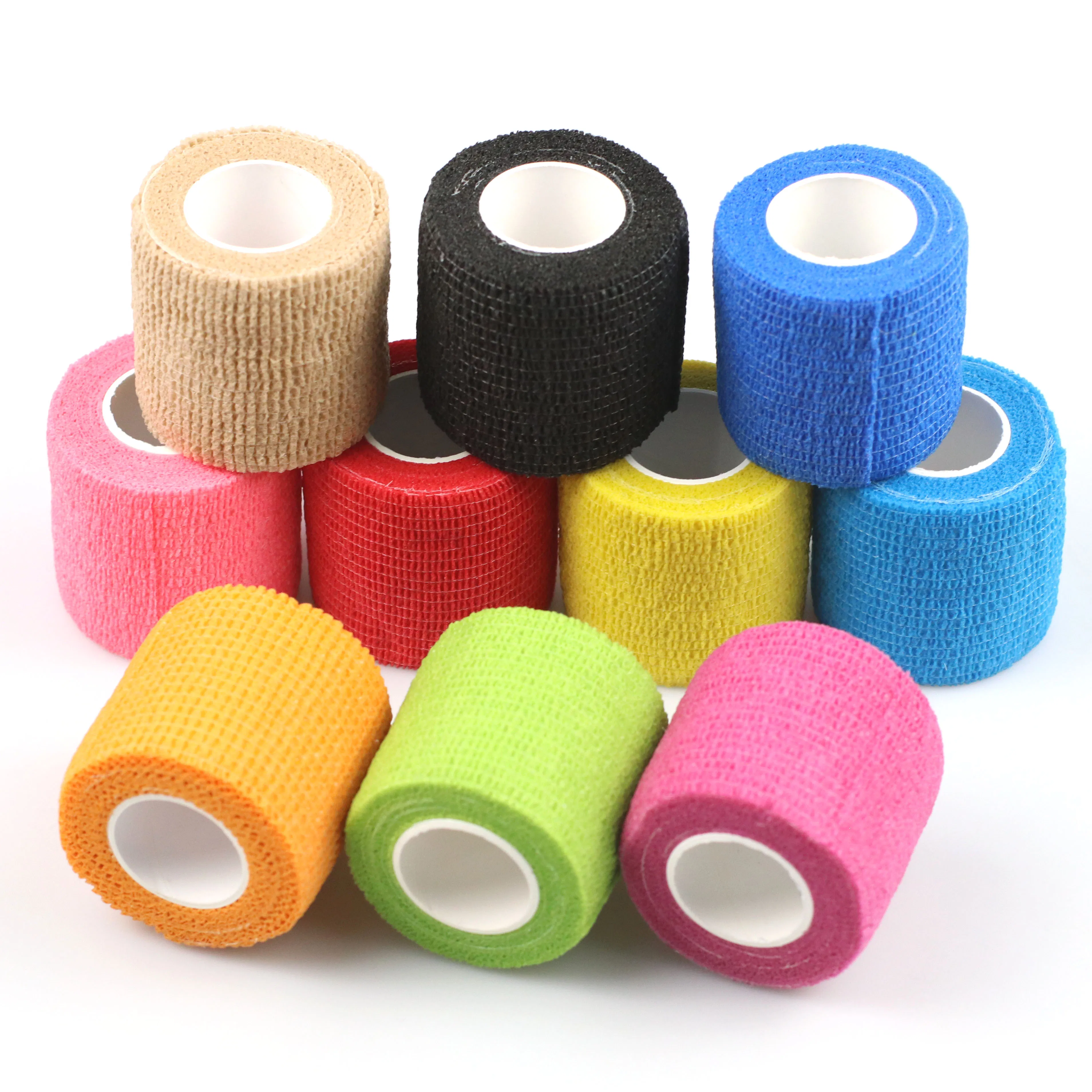 High Quality Low Price Self Adhesive Non Woven Bandage Cohesive Bandage First Aid Bandage