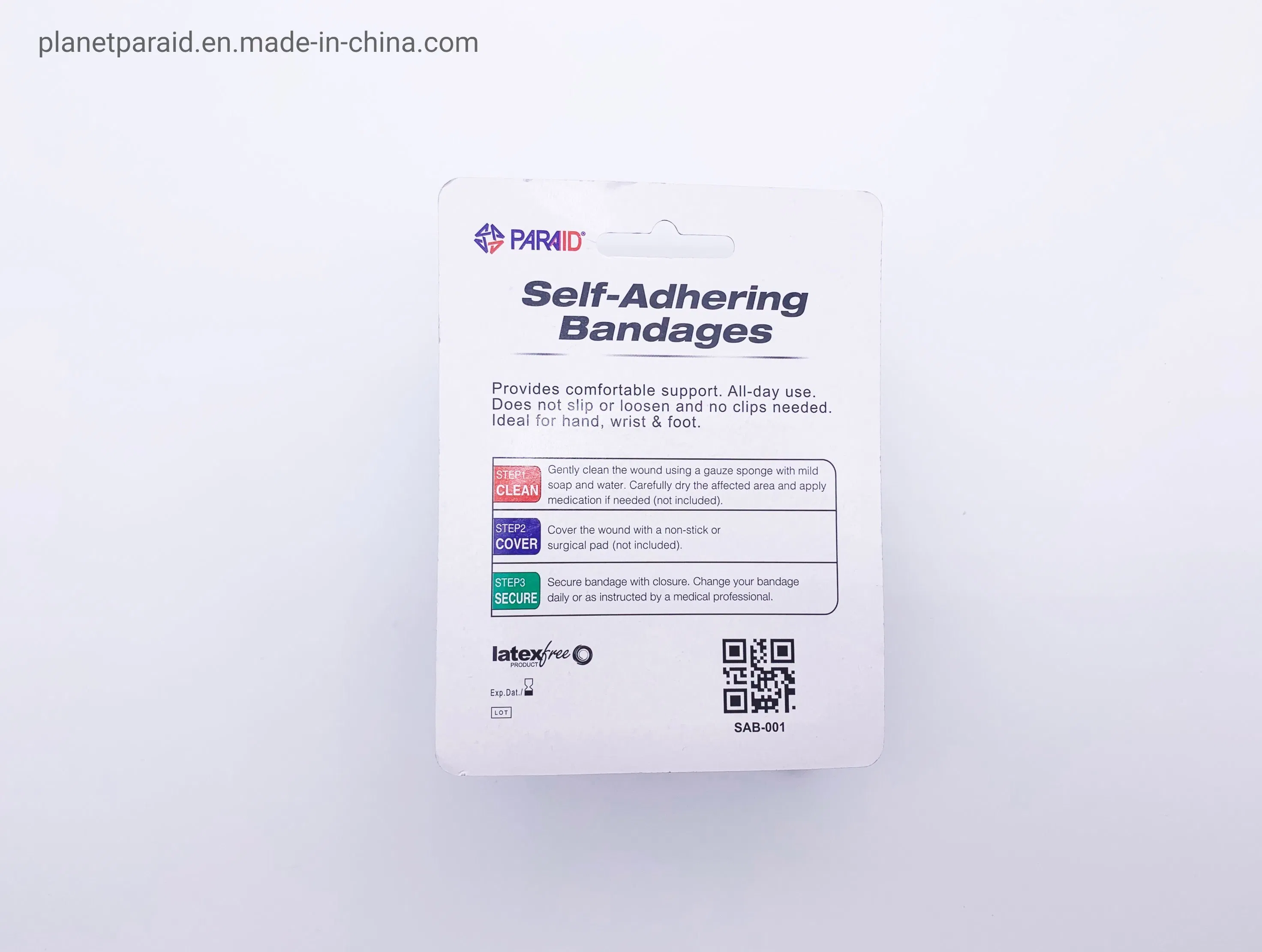 Colored Elastic Cohesive Nonwoven Latex Free 5cm*4.57m Self-Adhering Bandage for Adult