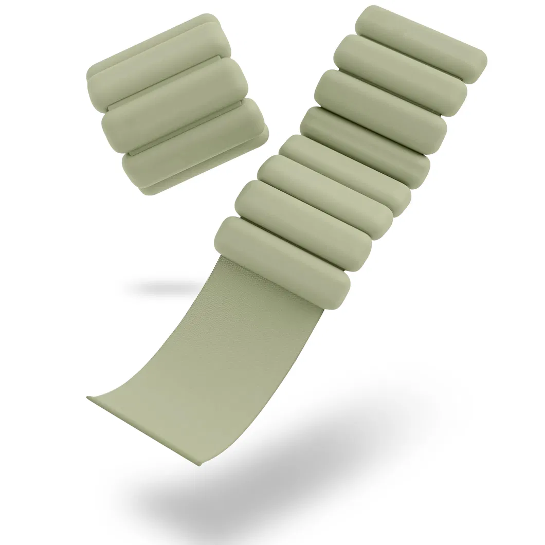 Adjustable Workout Silicone Ankle Wrist Weights