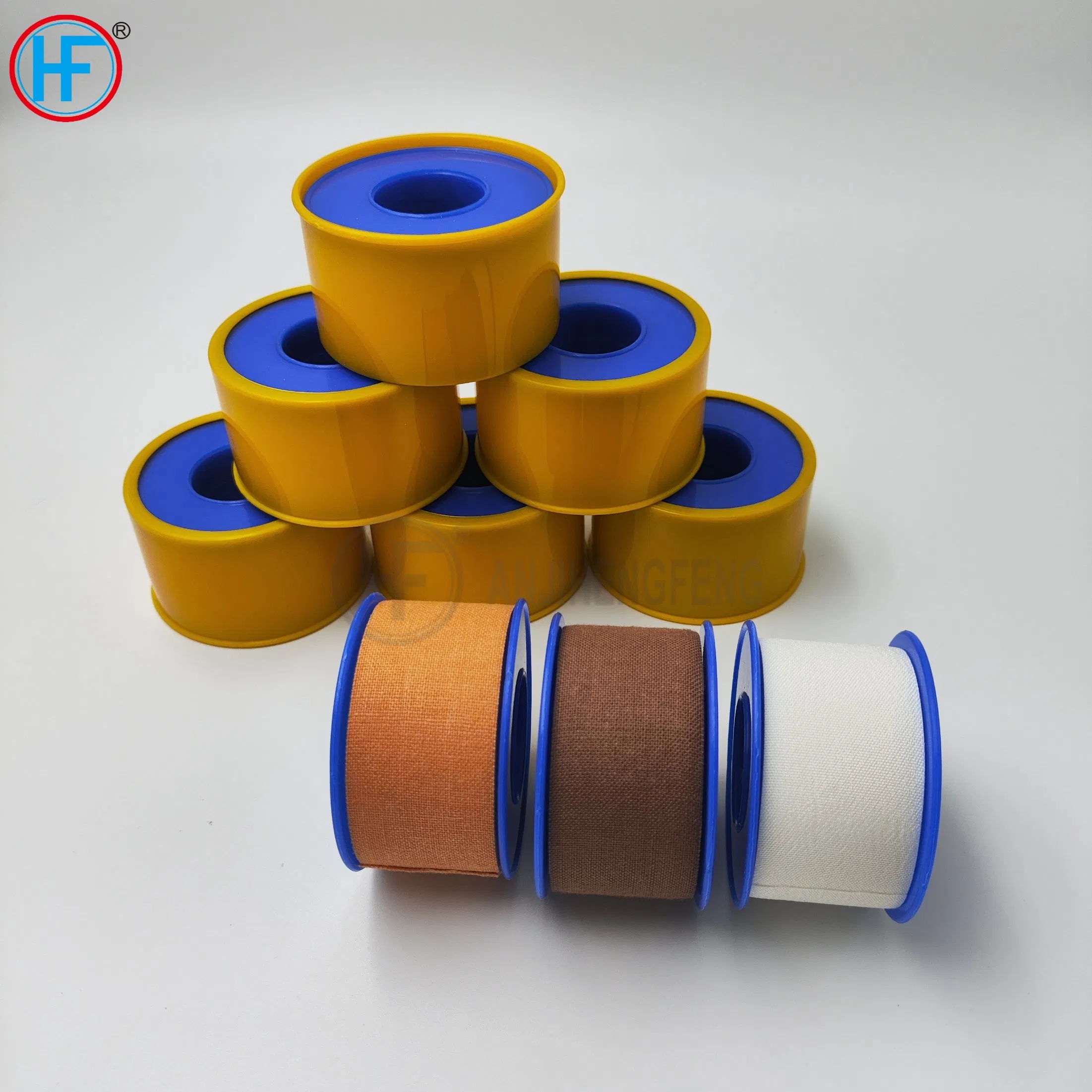 Medical Supply Breathable Disposable Cotton Adhesive Zinc Oxide Plaster Tape Sport Tape