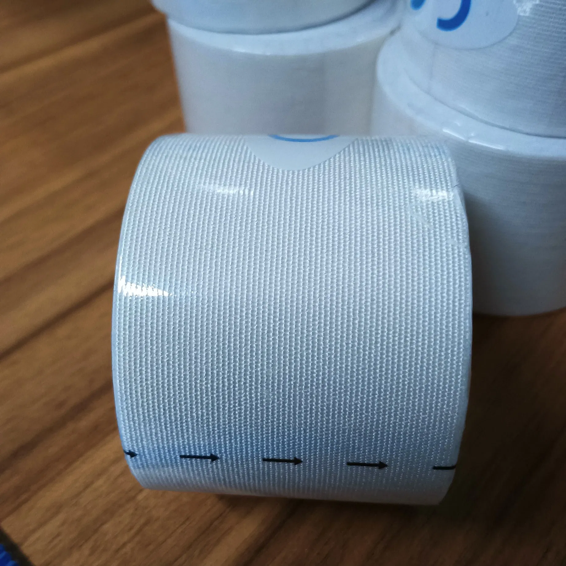 Wholesale Kinesiology Sports Tape CE Certified Waterproof White Athletic Muscle Tape Ready to Ship