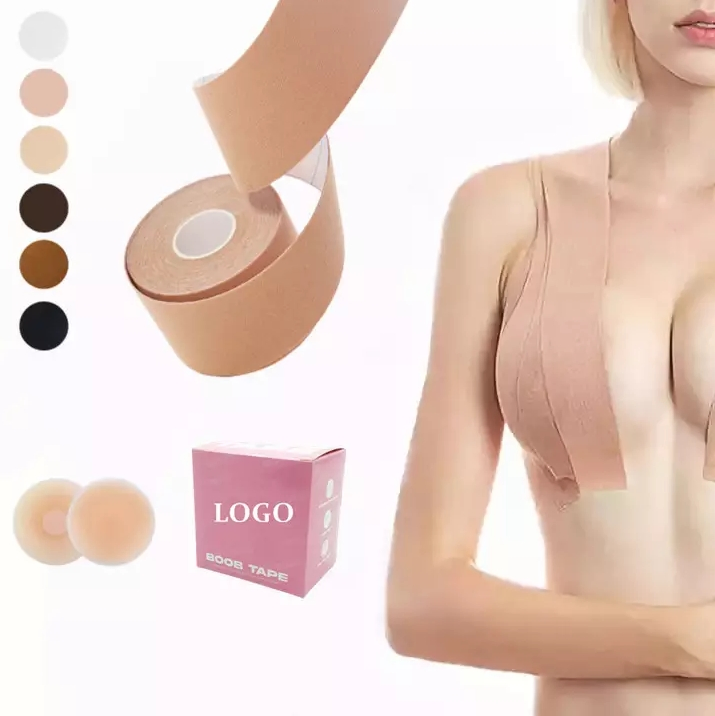 Strong Elasticity 5cm X 5m Kinesiology Muscle Tape Skin-Breathable Sports &amp; Exercise Training Boob Tape Medical Grade Tape