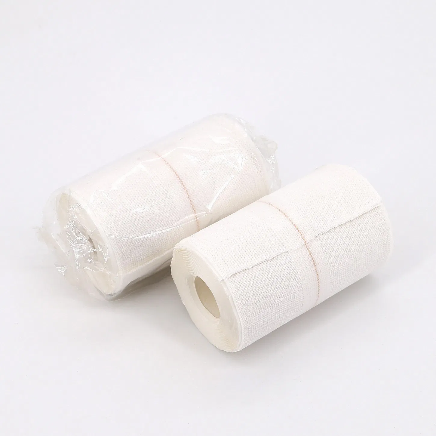 Medical Latex-Free Eba Breathable Skin/White Color Cotton Eab High Elastic Cohesive Bandage with CE/ISO
