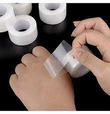Hypoallergenic Transparent Perforated CE ISO FDA Surgical Adhesive Medical Tape Bandage Nonwoven Paper Tape Silk Tape PE Tape