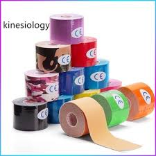 5cm *5m Elastic Waterproof Glue Multicolor K Tape Sports Athletic Muscle Support Sports Tape