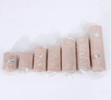 Disposable Medical High Elastic Compression Bandage High Elastic Bandage CE Approved