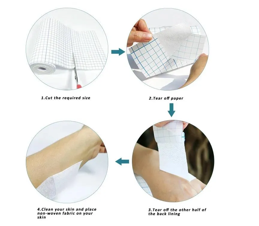 Medical Dressing Tape Detail