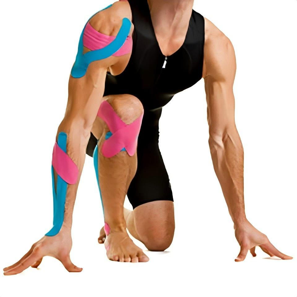 Medical Cotton Waterproof Kinesiology Tape Physical Therapy Atheltic Sports Tape
