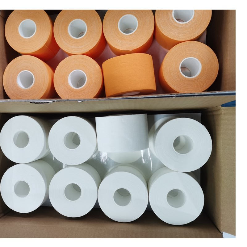 Diving Swimming Cotton Zinc Oxide Bandage Strapping Tape Wrist Finger Wrap Tapes Athletic Sports Tape