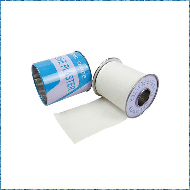 Surgical Zinc Oxide Breathable Cotton Adhesive Sports Tape Free Samples &amp; CE FDA Certified