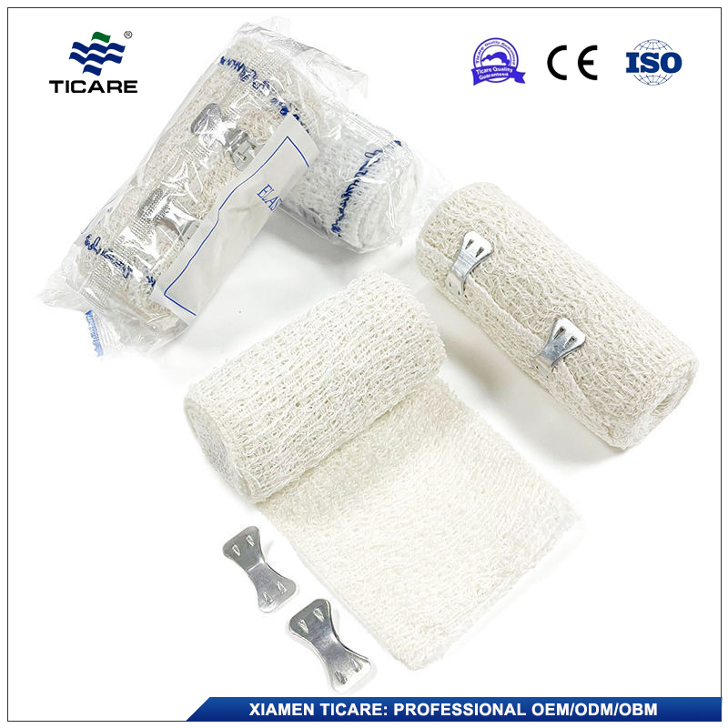 Sports Elastic Textured Stretch Compression Conform Crepe Bandage