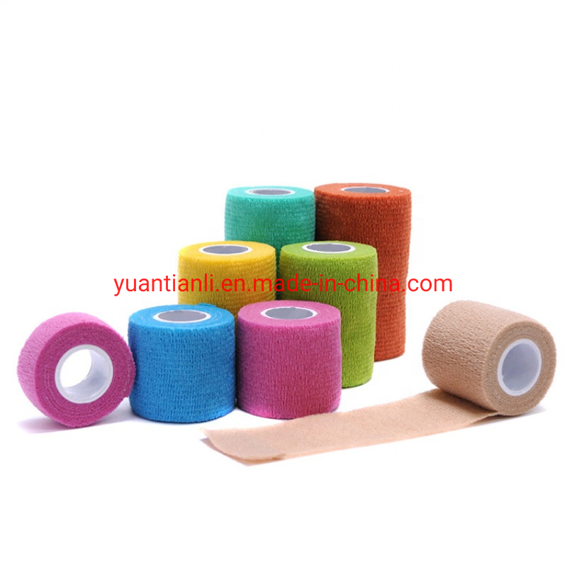 Best Selling Non-Woven Self Adhesive High Elastic Cohesive Bandage