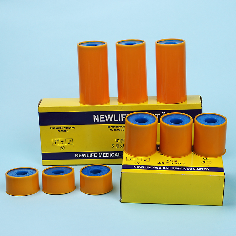 Hypoallergenic Medical Adhesive Zinc Oxide Adhesive Tape