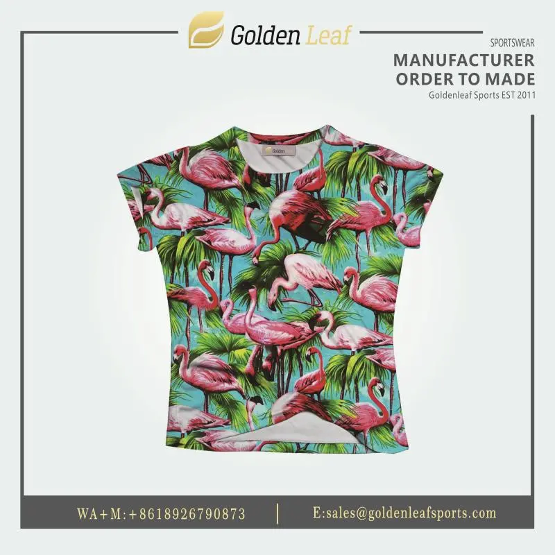 High-Quality 100% Polyester Quick-Dry Sublimation T-Shirt for Team Uniforms Manufacturer, Factory