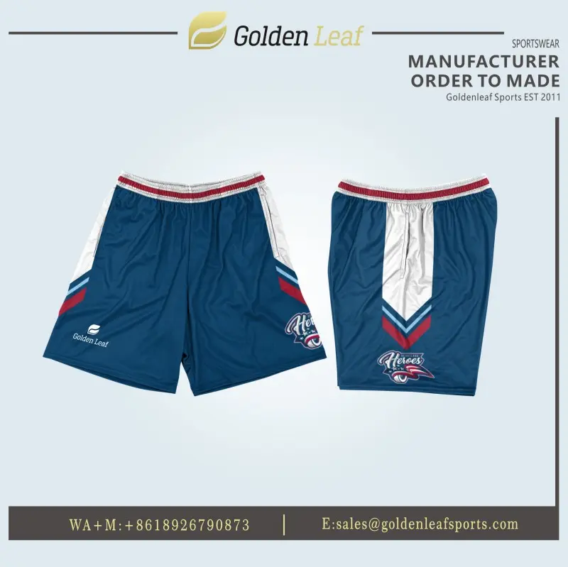 High-Quality Professional  free design  Lacrosse Shorts teamwear Manufacturers, Suppliers