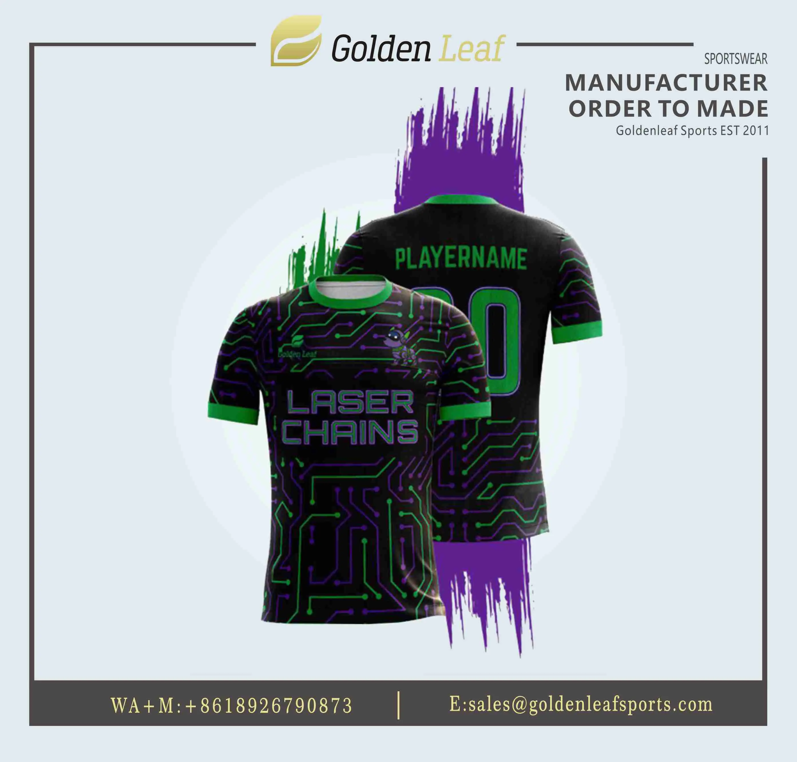 China Factory Made Wholesale Sports T-Shirt Custom Team Uniform Running Jersey Supplier, Factories