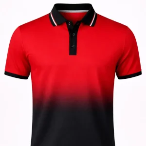 High-Quality Custom Logo Polo Shirt Lightweight Breathable Uniform Shirt