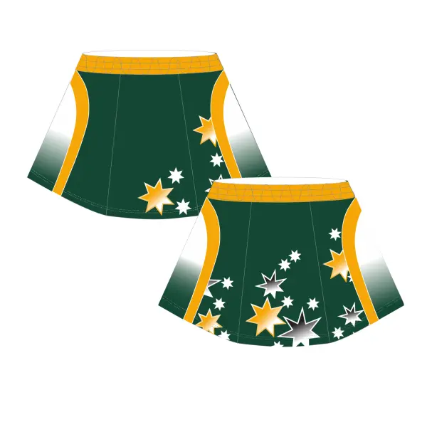 China Team Custom Netball Skirt with Breathable Mesh Panels Manufacturers, Companies
