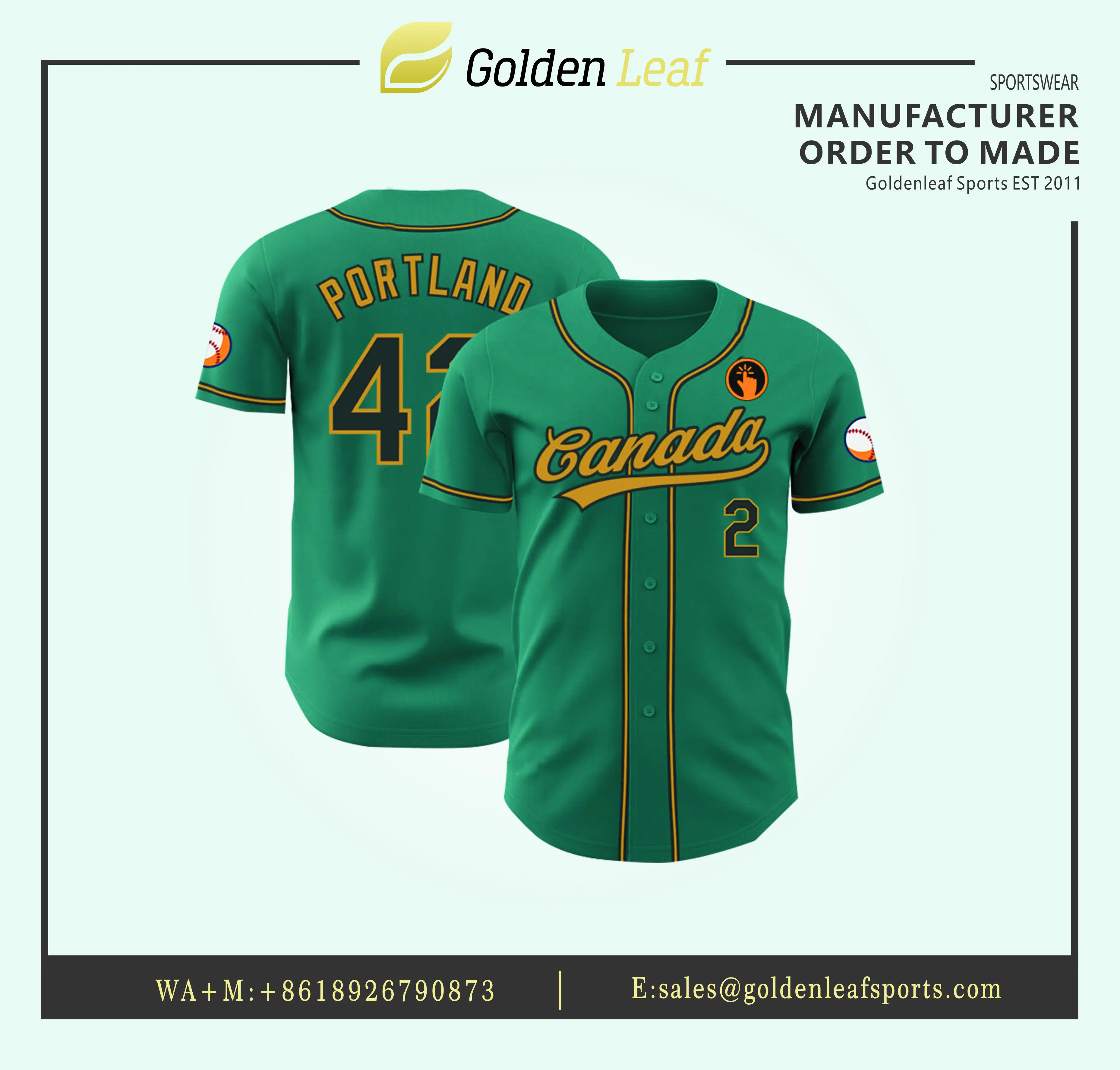 OEM Premium sublimation baseball jersey Manufacturers, Exporters