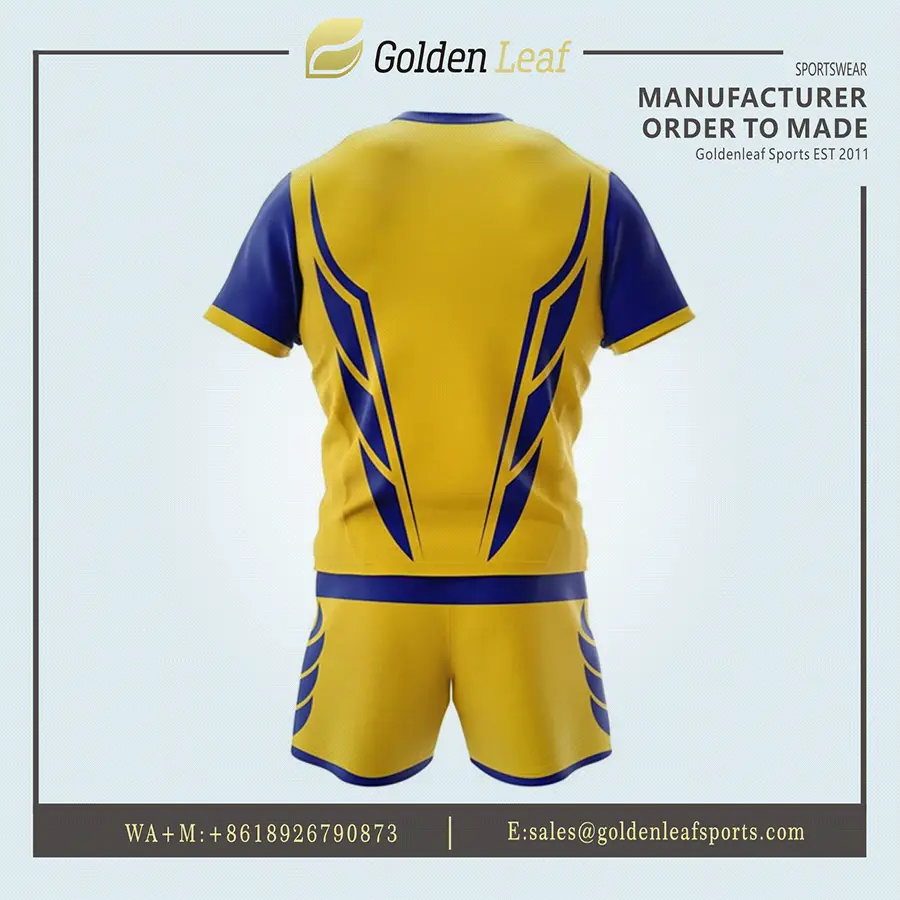 Wholesale Personalized Quick Dry Rugby Jersey with Sublimation Printing Supplier, Factories