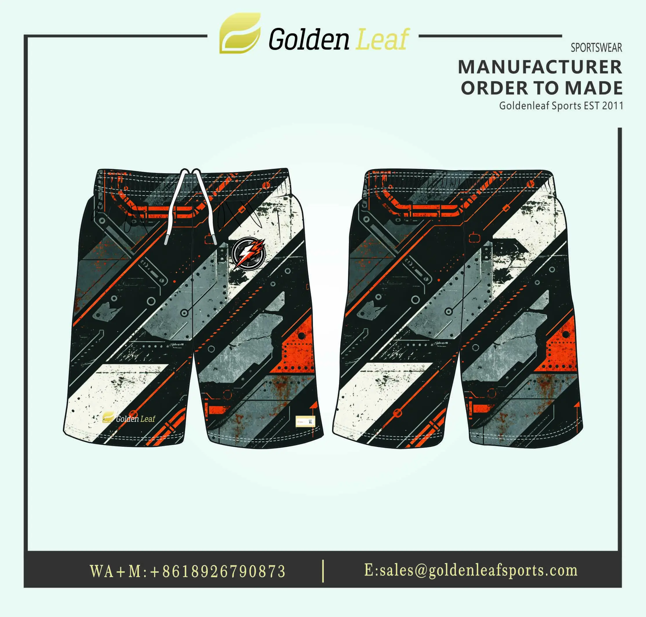 High-Quality Sublimated Sports Shorts - Lightweight & Moisture-Wicking Supplier, Exporter