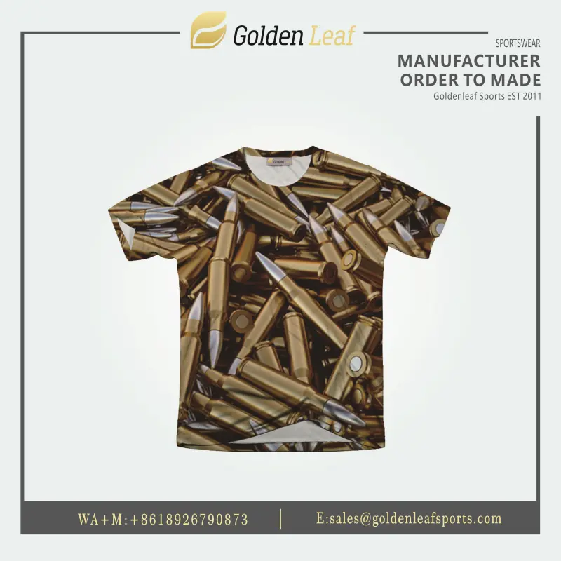 Wholesale Dry Fit 100% Polyester Custom Sublimation Tee Companies, Factory