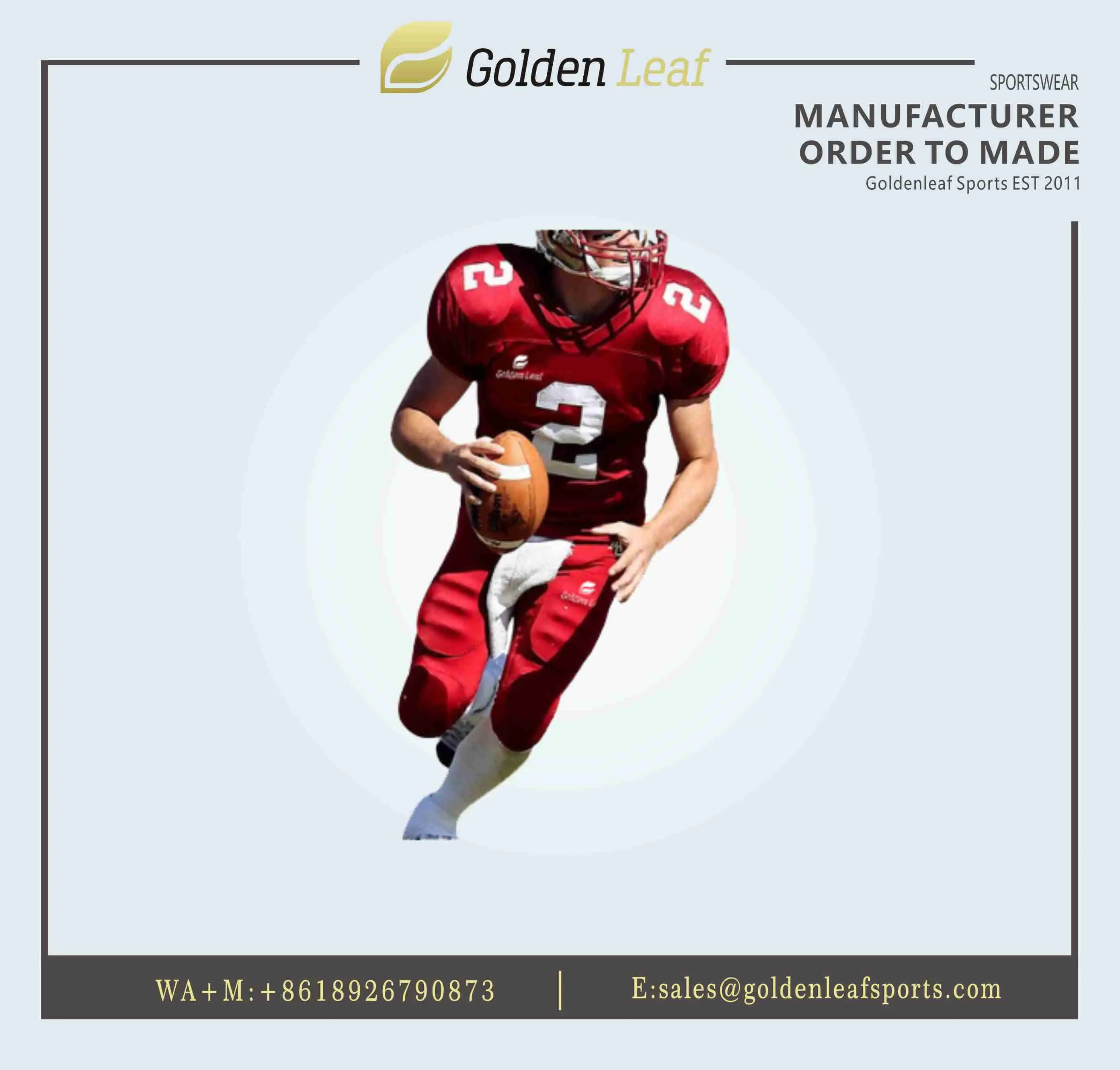 OEM American Football Personalise Shirt & Pant Companies, Exporters