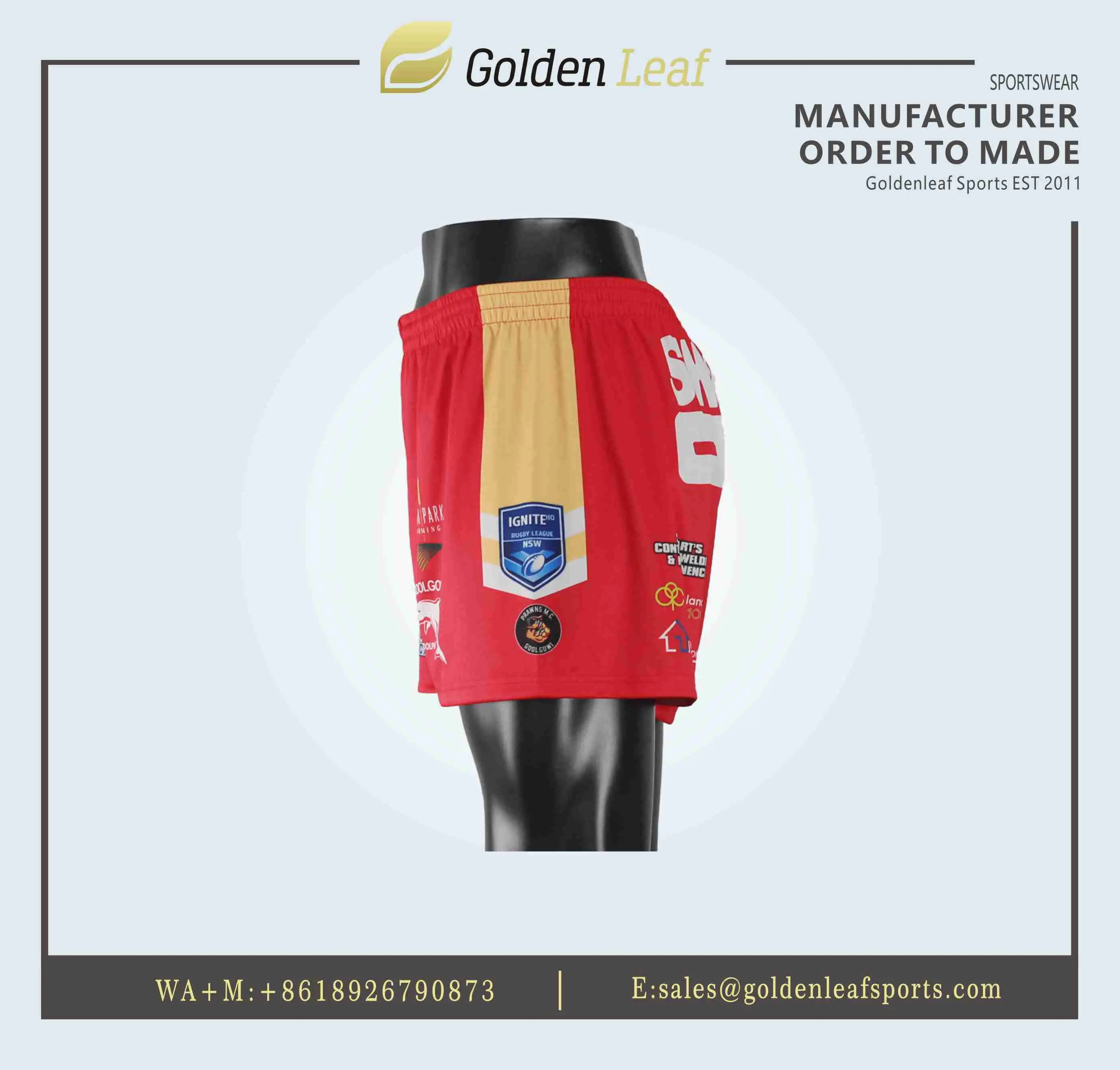 Wholesale Custom  Frisbee Shorts Teamwear Supplier, Manufacturer
