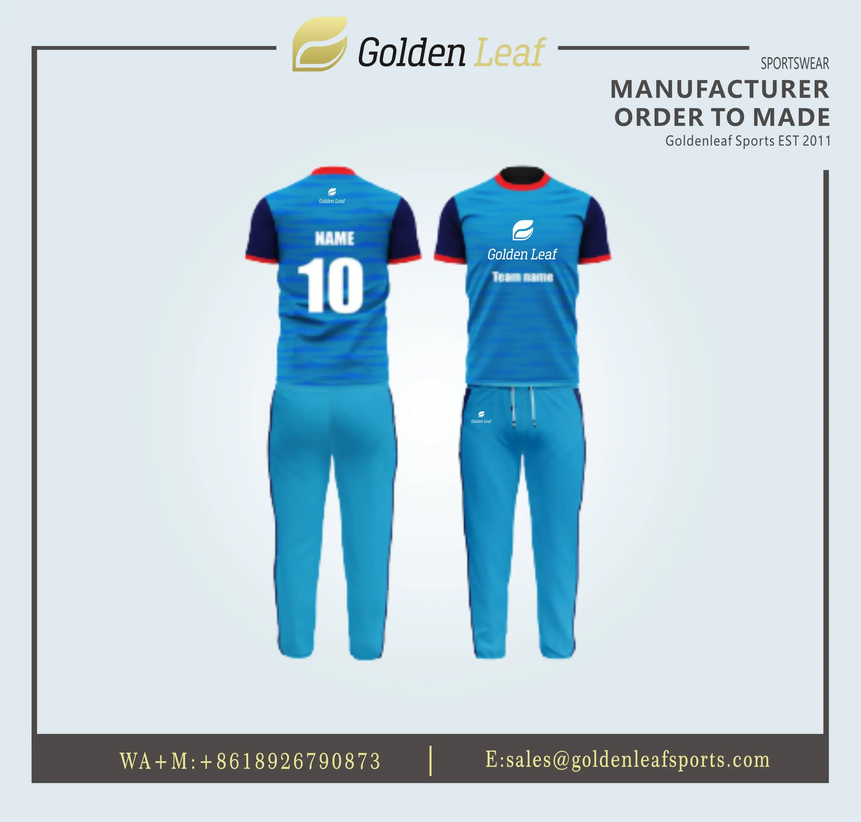 Wholesale Sublimation Adult Cricket Sports Uniform Sets Company, Exporters