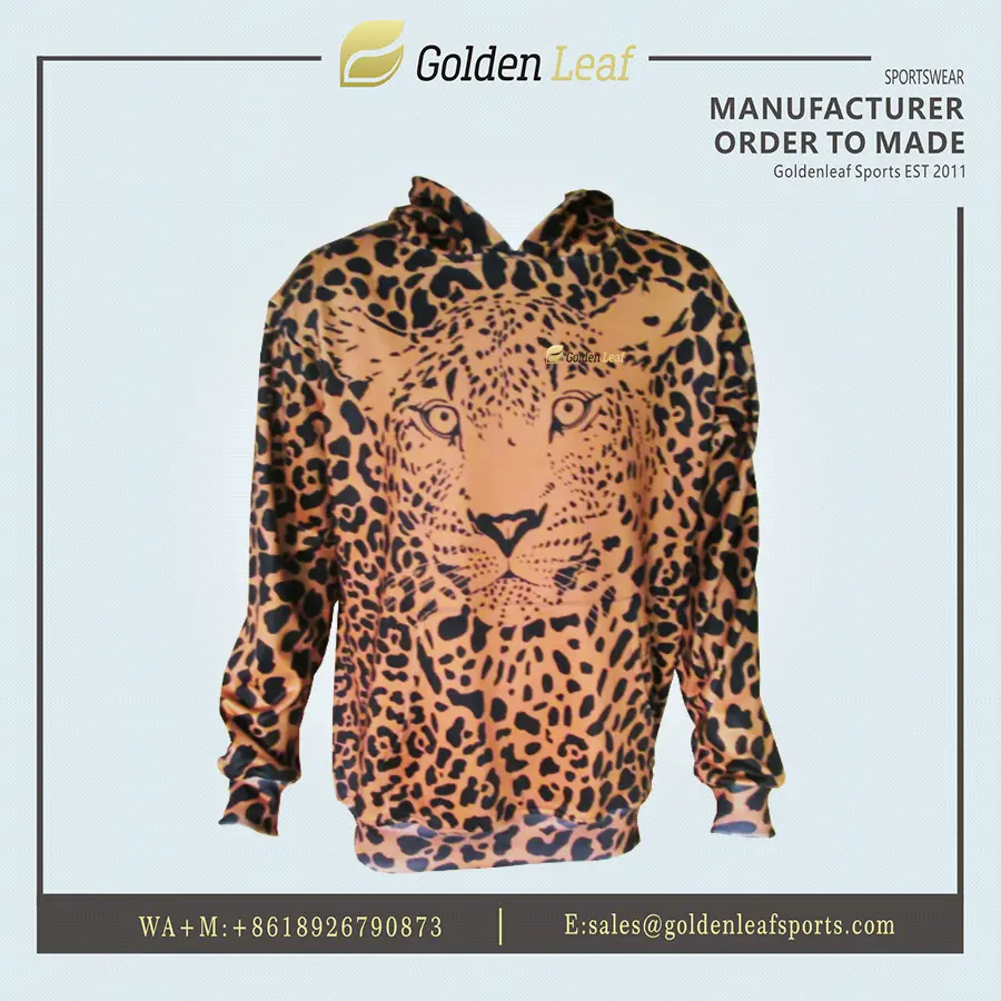 Wholesale Custom All Over Print Streetwear Hoodie for Men Manufacturers, Supplier