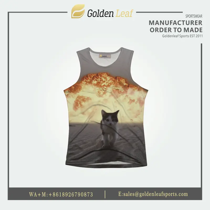 High-Quality Custom High Quality Breathable Tank Top Manufacturer, Exporter