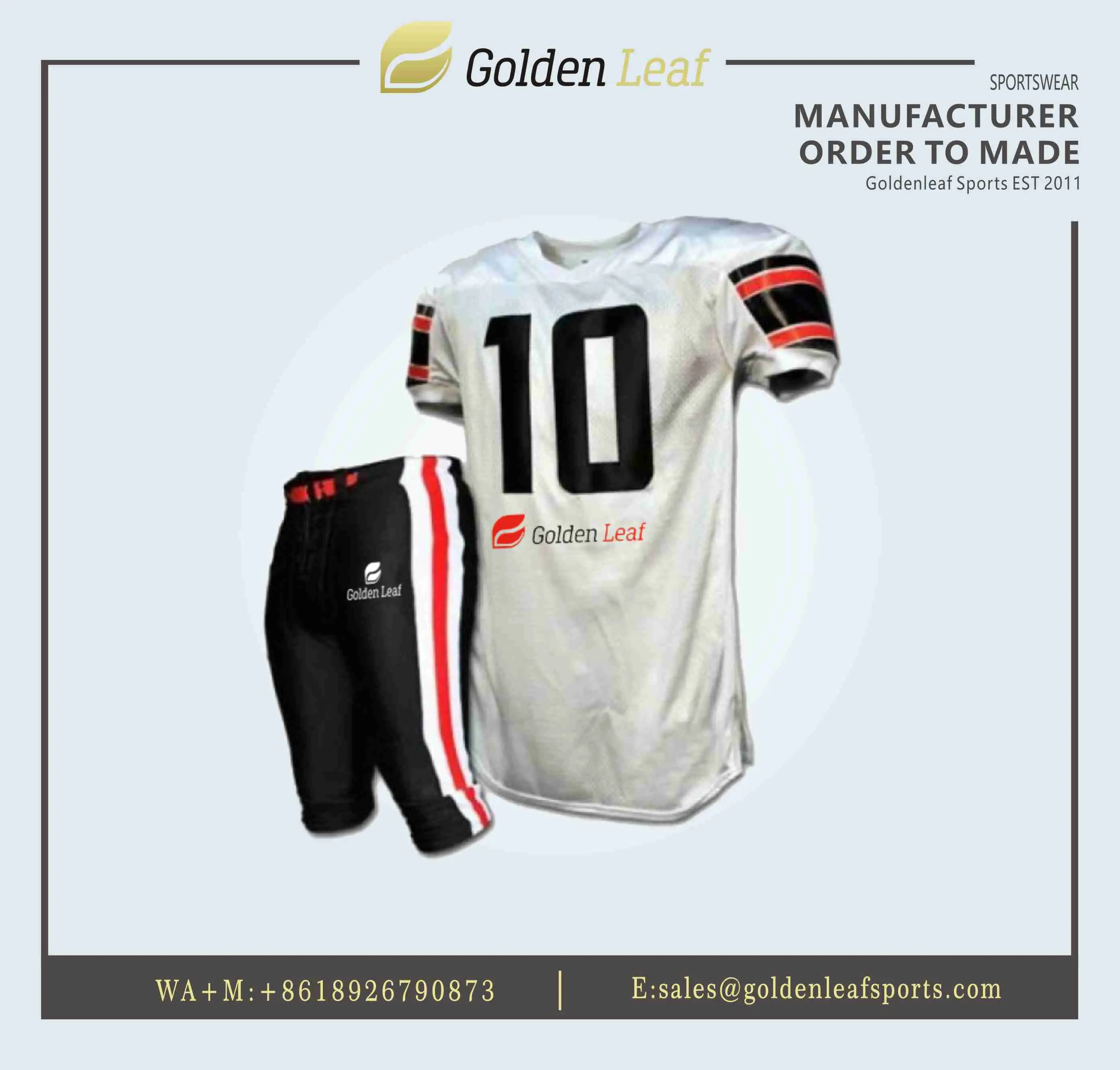 High-Quality Custom Unisex American Football Mesh Jersey Manufacturer, Factories