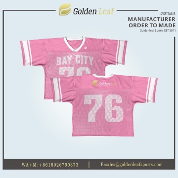 Youth lacrosse jersey in breathable polyester