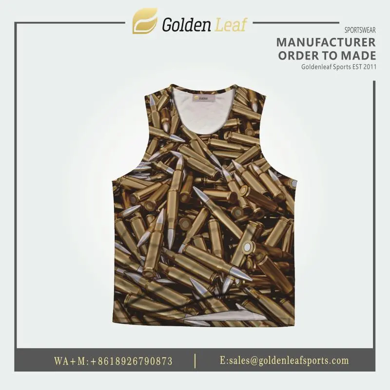 Custom Breathable Custom Fit Tank Top – Premium Quality Suppliers, Exporters