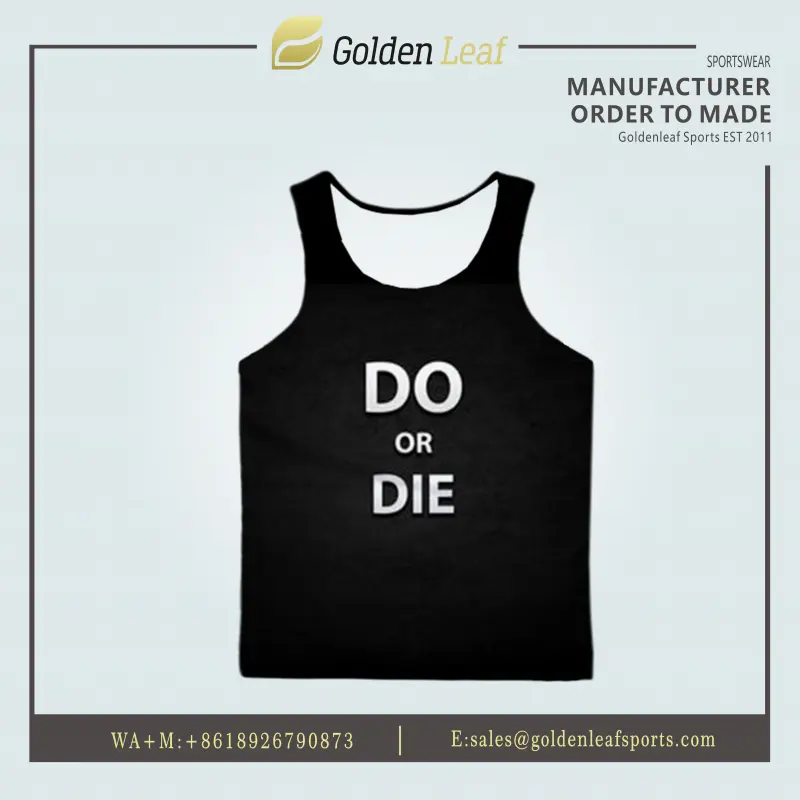 Custom Wholesale Custom Logo Summer Sleeveless tank Top Manufacturer, Company