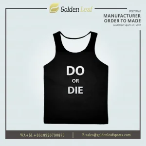 Custom Wholesale Custom Logo Summer Sleeveless tank Top Manufacturer, Company