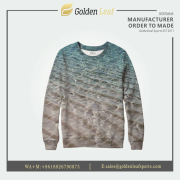 Wholesale Custom logo Sublimation Sweatershirts