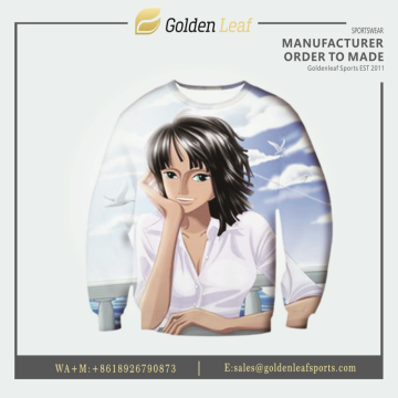 OEM Wholesale Men's Sublimation Polyester Sweater