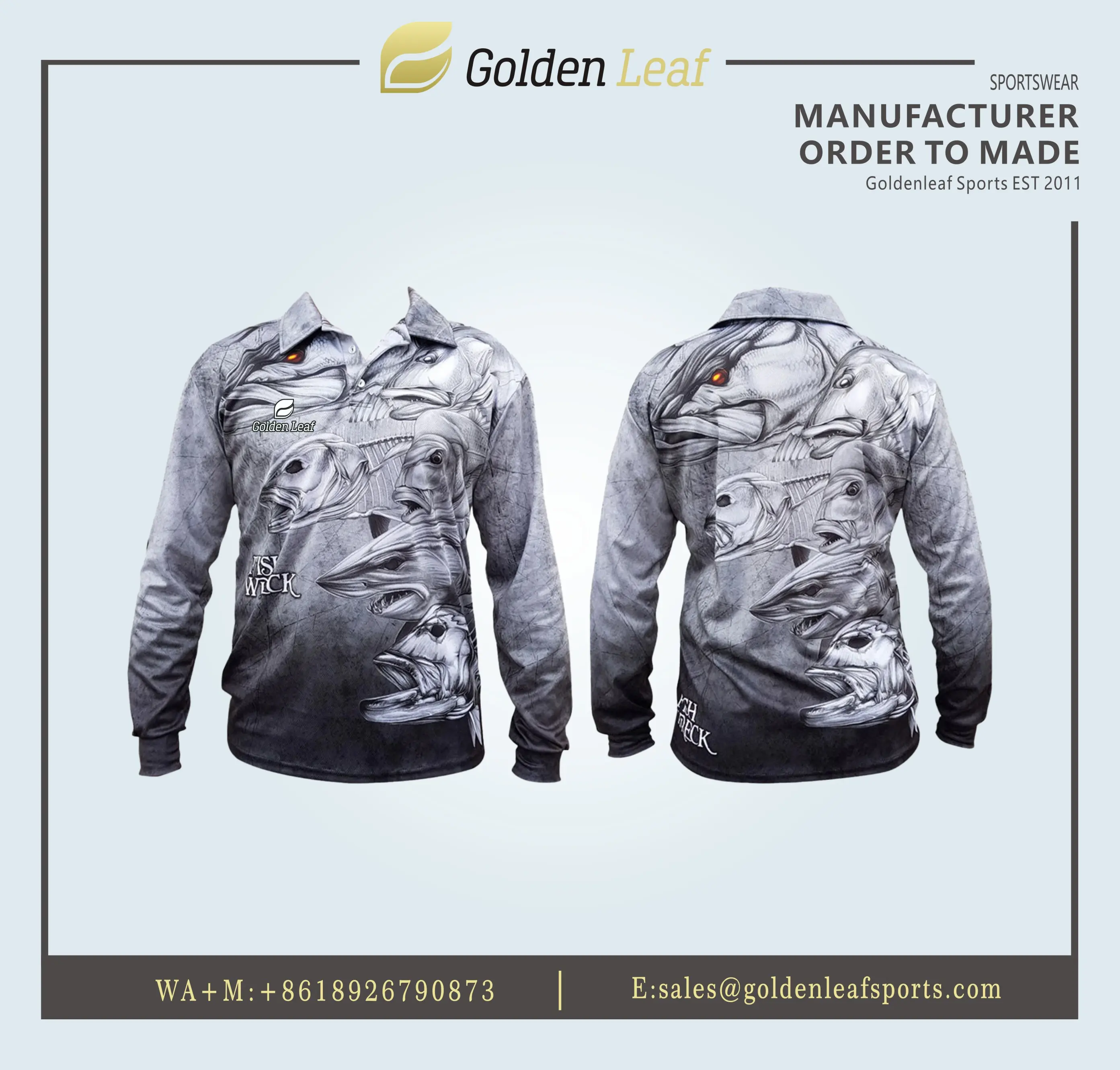 Custom Fishing Shirt Custom Logo Printing Bulk Wholesale Outdoor Apparel Manufacturers, Company