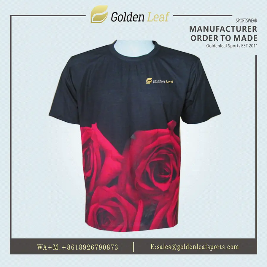 Wholesale Custom Men's Polyester Sublimation Tee - Personalized Style Suppliers, Manufacturer