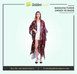 China Sublimation Kimono Beach Cover Up - Stylish & Lightweight Design Companies, Factory