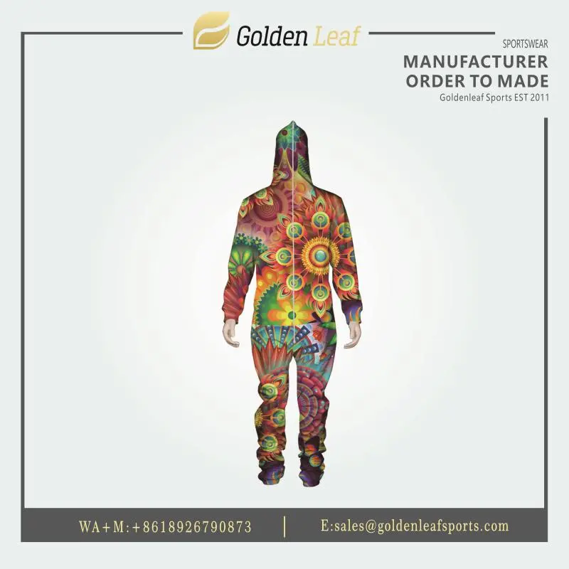 Wholesale Breathable Quick Dry Men's Onesie with Custom Sublimation Printing Company, Factories
