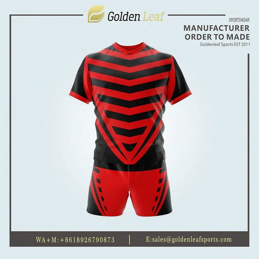 Wholesale Personalized Quick Dry Rugby Jersey with Sublimation Printing Supplier, Factories