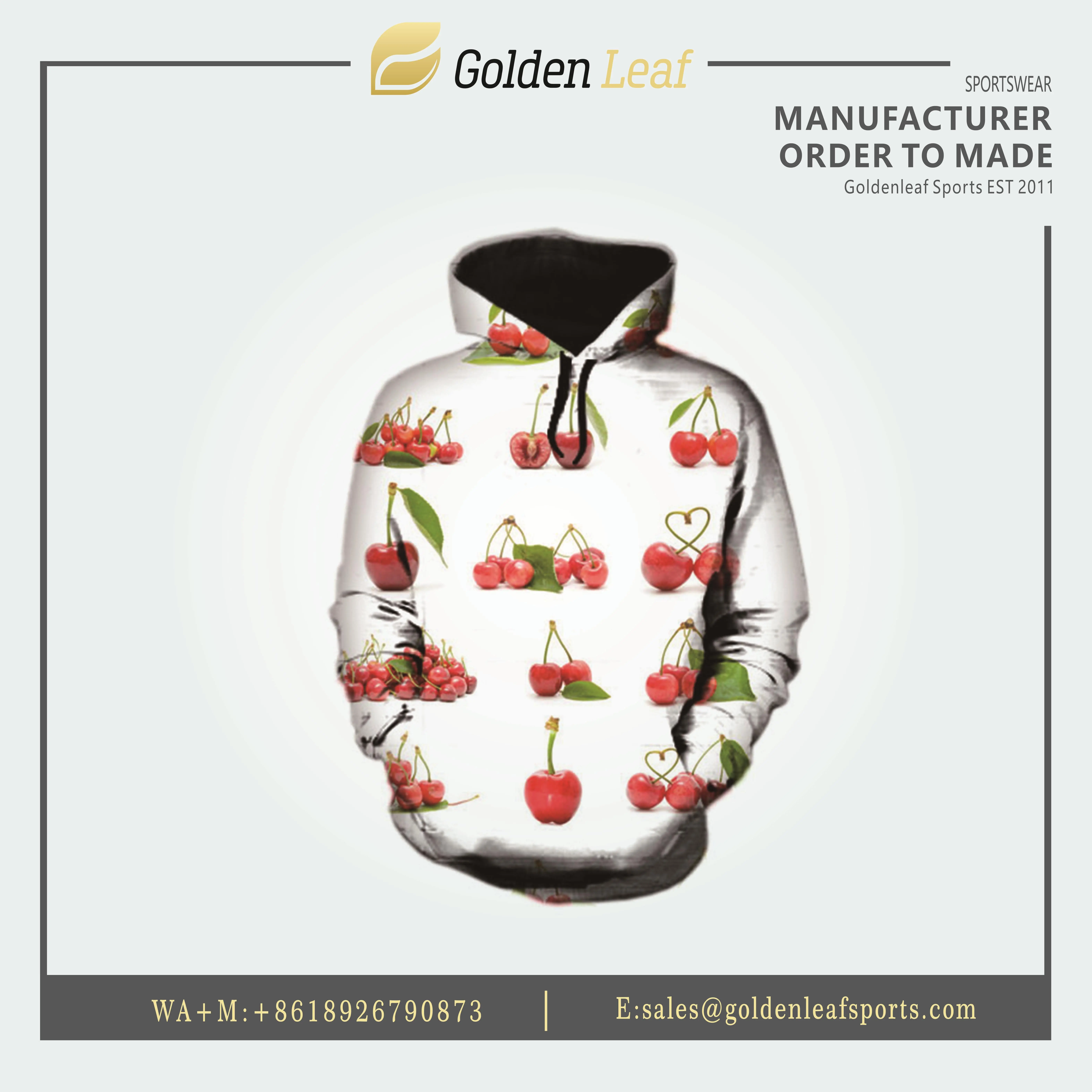 Custom Custom Quality Personalized Men's Hooded Sweatshirt Supplier, Exporter