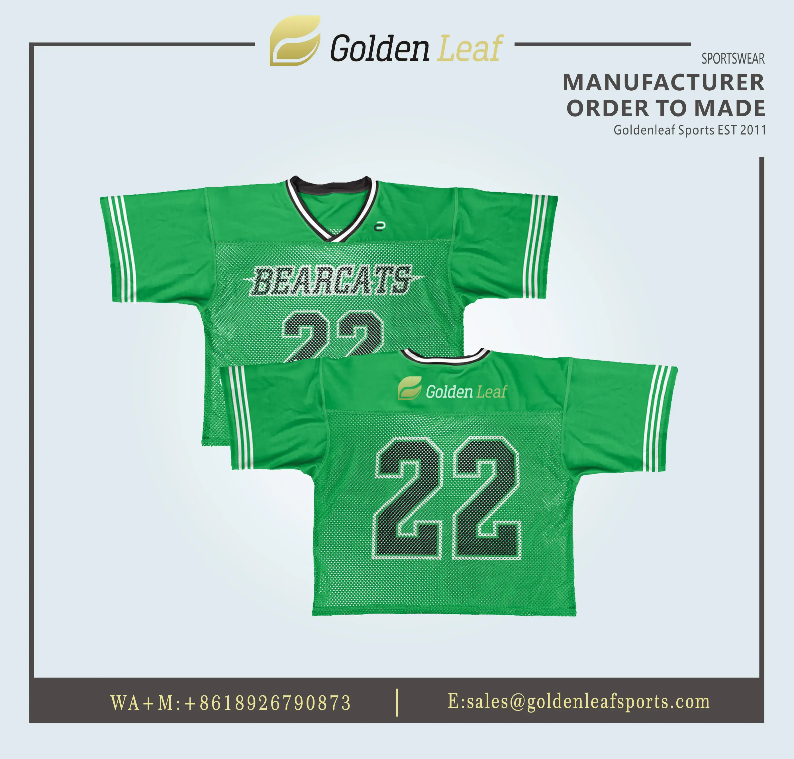 Custom Wholesale Custom Sublimation Printed Lacrosse Jersey Manufacturers, Manufacturer