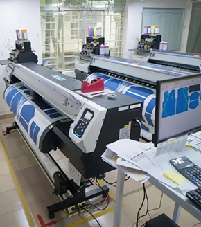 Digital sublimation printing with eco-friendly ink