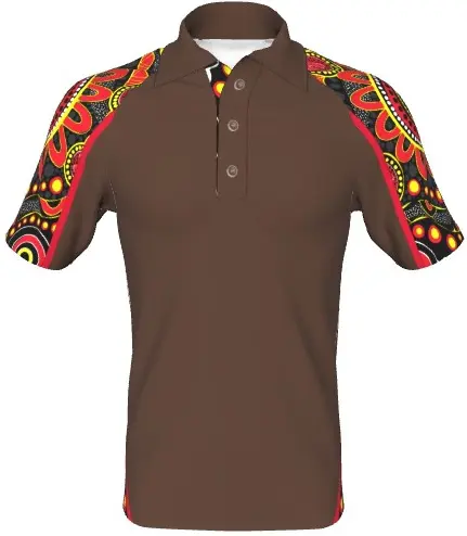 High-Quality Wholesale Custom Aboriginal Custom Polo Shirt Aussie Hunting Indigenous Art Pattern Manufacturers, Company